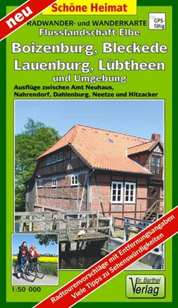 Abbildung von Verlag Barthel | Radwander- und Wanderkarte Flusslandschaft Elbe, Boizenburg/Elbe, Bleckede, Dahlenburg und Umgebung | 1. Auflage | 2025 | beck-shop.de