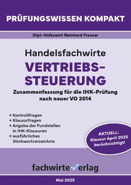 Abbildung von Fresow | Handelsfachwirte: Vertriebssteuerung | 10. Auflage | 2025 | beck-shop.de