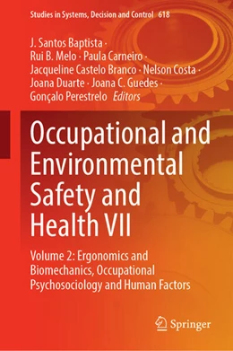 Abbildung von Baptista / Melo | Occupational and Environmental Safety and Health VII | 1. Auflage | 2025 | beck-shop.de