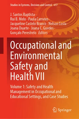 Abbildung von Baptista / Melo | Occupational and Environmental Safety and Health VII | 1. Auflage | 2025 | beck-shop.de