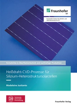 Abbildung von Justianto | Heißdraht-CVD-Prozesse für Silizium-Heterostruktursolarzellen | 1. Auflage | 2025 | beck-shop.de