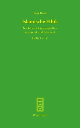 Abbildung von Bauer | Islamische Ethik | 1. Auflage | 2025 | beck-shop.de