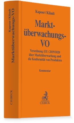 Abbildung von Kapoor / Klindt | Marktüberwachungs-Verordnung | 1. Auflage | 2026 | beck-shop.de