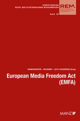 Abbildung von Grabenwarter / Holoubek | European Media Freedom Act (EMFA) | 1. Auflage | 2025 | 26 | beck-shop.de