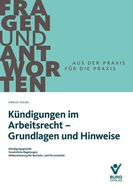 Abbildung von Helml | Kündigungen im Arbeitsrecht | 1. Auflage | 2025 | beck-shop.de