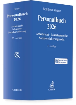 Abbildung von Küttner | Personalbuch 2026 Chat-Book | 33. Auflage | 2026 | beck-shop.de