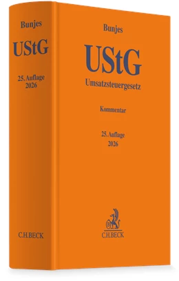 Abbildung von Bunjes | Umsatzsteuergesetz: UStG | 25. Auflage | 2026 | beck-shop.de