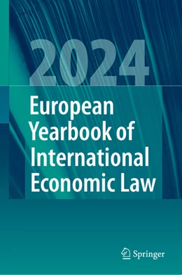 Abbildung von Bäumler / Binder | European Yearbook of International Economic Law 2024 | 1. Auflage | 2025 | beck-shop.de