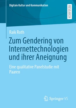 Abbildung von Roth | Zum Gendering von Internettechnologien und ihrer Aneignung | 1. Auflage | 2025 | beck-shop.de