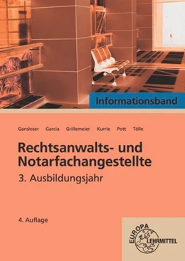 Abbildung von Pott / Kurrle | Rechtsanwalts- und Notarfachangestellte, Informationsband 3. Ausbildungsjahr | 4. Auflage | 2025 | beck-shop.de