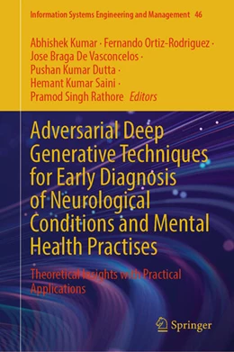Abbildung von Kumar / Ortiz-Rodriguez | Adversarial Deep Generative Techniques for Early Diagnosis of Neurological Conditions and Mental Health Practises | 1. Auflage | 2025 | beck-shop.de