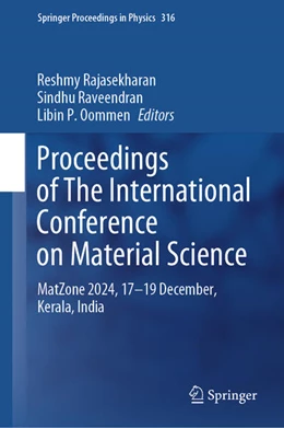 Abbildung von Rajasekharan / Raveendran | Proceedings of The International Conference on Material Science | 1. Auflage | 2025 | beck-shop.de