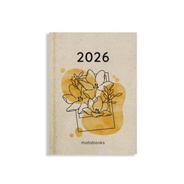 Abbildung von matabooks - A6 Kalender Samaya 2026 Farbe: Yellow (DE/EN) | 1. Auflage | 2025 | beck-shop.de