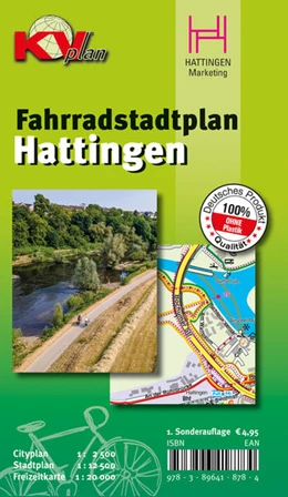 Abbildung von Kommunalverlag Tacken e. K. - Inh. Sascha René Tacken | Hattingen - Fahrradstadtplan | 1. Auflage | 2025 | beck-shop.de