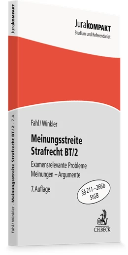 Abbildung von Fahl / Winkler | Meinungsstreite Strafrecht BT/2 | 7. Auflage | 2025 | beck-shop.de