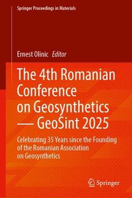 Abbildung von Olinic | The 4th Romanian Conference on Geosynthetics - GeoSint 2025 | 1. Auflage | 2025 | beck-shop.de