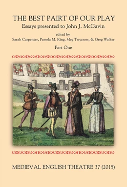 Abbildung von Carpenter / King | Medieval English Theatre 37 | 1. Auflage | 2015 | beck-shop.de