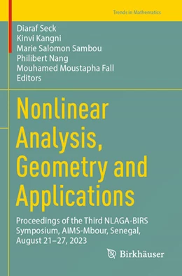 Abbildung von Seck / Kangni | Nonlinear Analysis, Geometry and Applications | 1. Auflage | 2025 | beck-shop.de