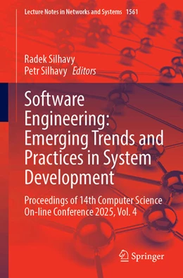 Abbildung von Silhavy | Software Engineering: Emerging Trends and Practices in System Development | 1. Auflage | 2025 | beck-shop.de