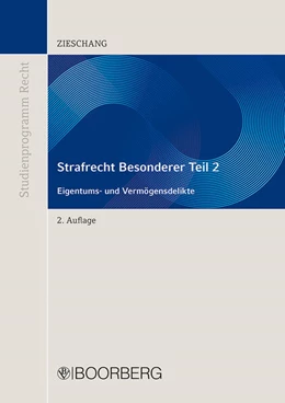 Abbildung von Zieschang | Strafrecht Besonderer Teil 2 | 2. Auflage | 2025 | beck-shop.de