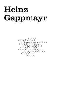 Abbildung von Gappmayr | Cahier 001: Heinz Gappmayr | 1. Auflage | 2025 | beck-shop.de
