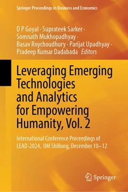 Abbildung von Goyal / Sarker | Leveraging Emerging Technologies and Analytics for Empowering Humanity, Vol. 2 | 1. Auflage | 2025 | beck-shop.de