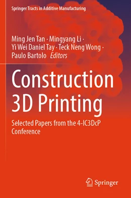 Abbildung von Tan / Li | Construction 3D Printing | 1. Auflage | 2025 | beck-shop.de