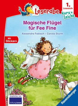 Abbildung von Fabisch | Leserabe 1. Lesestufe Kurz und leicht - Magische Flügel für Fee Fine | 1. Auflage | 2026 | beck-shop.de