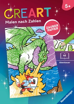 Abbildung von CreArt Malen nach Zahlen ab 5 - Zauberpapier: Abenteuer | 1. Auflage | 2026 | beck-shop.de