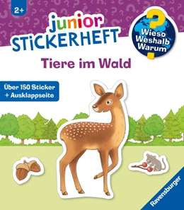 Abbildung von Wieso? Weshalb? Warum? junior Stickerheft - Tiere im Wald | 1. Auflage | 2026 | beck-shop.de