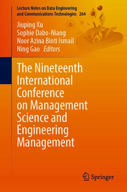 Abbildung von Xu / Dabo-Niang | The Nineteenth International Conference on Management Science and Engineering Management | 1. Auflage | 2025 | beck-shop.de