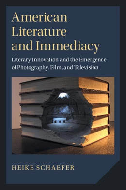 Abbildung von Schaefer | American Literature and Immediacy | 1. Auflage | 2025 | beck-shop.de