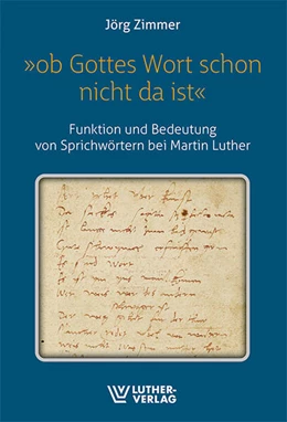 Abbildung von Zimmer | 'Ob Gottes wort schon nicht da ist' | 1. Auflage | 2025 | beck-shop.de
