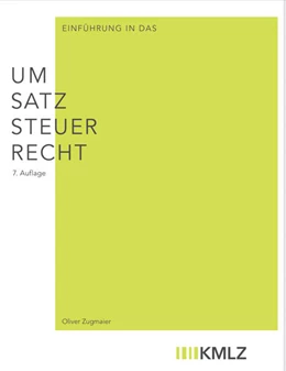 Abbildung von Zugmaier | Einführung in das Umsatzsteuerrecht
 | 7. Auflage | 2025 | beck-shop.de