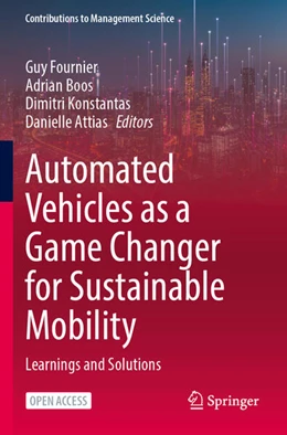 Abbildung von Fournier / Boos | Automated Vehicles as a Game Changer for Sustainable Mobility | 1. Auflage | 2025 | beck-shop.de