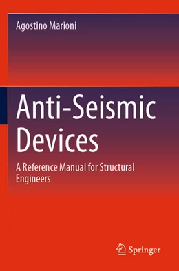 Abbildung von Marioni | Anti-Seismic Devices | 1. Auflage | 2025 | beck-shop.de