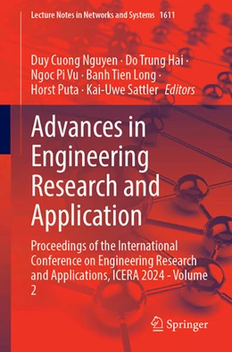 Abbildung von Nguyen / Hai | Advances in Engineering Research and Application | 1. Auflage | 2025 | beck-shop.de