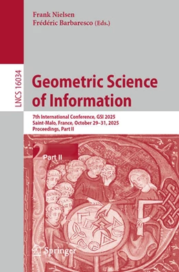 Abbildung von Nielsen / Barbaresco | Geometric Science of Information | 1. Auflage | 2025 | beck-shop.de