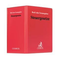 Abbildung von Steuergesetze Hauptordner 100 mm • 1 Ersatzordner (leer) | 1. Auflage | | beck-shop.de