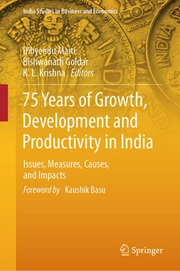 Abbildung von Maiti / Goldar | 75 Years of Growth, Development and Productivity in India | 1. Auflage | 2025 | beck-shop.de