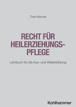 Abbildung von Kienzle | Recht für Heilerziehungspflege | 1. Auflage | 2025 | beck-shop.de