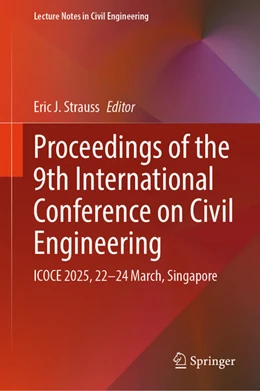Abbildung von Strauss | Proceedings of the 9th International Conference on Civil Engineering | 1. Auflage | 2025 | beck-shop.de