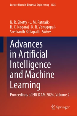 Abbildung von Shetty / Patnaik | Advances in Artificial Intelligence and Machine Learning | 1. Auflage | 2025 | beck-shop.de