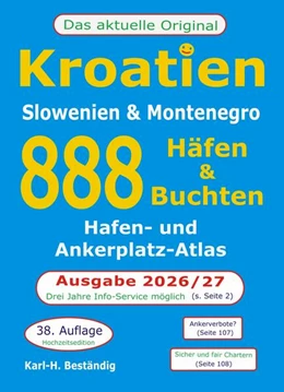 Abbildung von Beständig | Kroatien - 888 Häfen und Buchten, 38. Auflage! | 38. Auflage | 2025 | beck-shop.de