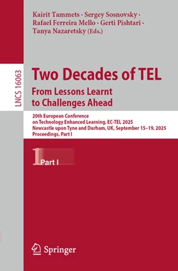 Abbildung von Tammets / Sosnovsky | Two Decades of TEL. From Lessons Learnt to Challenges Ahead | 1. Auflage | 2025 | beck-shop.de