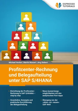 Abbildung von Hecker / Munzel | Profitcenter-Rechnung und Belegaufteilung unter SAP S/4HANA | 1. Auflage | 2025 | beck-shop.de
