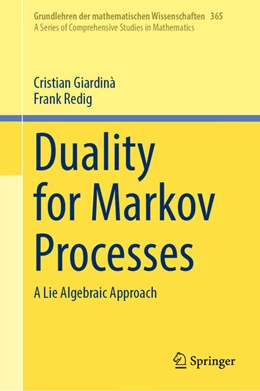 Abbildung von Giardinà / Redig | Duality for Markov Processes | 1. Auflage | 2025 | beck-shop.de