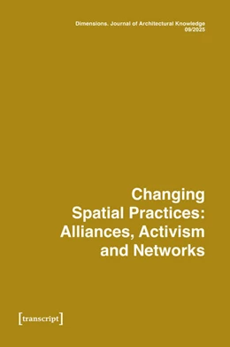 Abbildung von Baxi / Glogar | Dimensions. Journal of Architectural Knowledge | 1. Auflage | 2025 | beck-shop.de