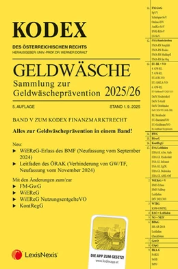 Abbildung von Doralt | KODEX Finanzmarktrecht Band V 2025/26 - inkl. App | 5. Auflage | 2025 | beck-shop.de