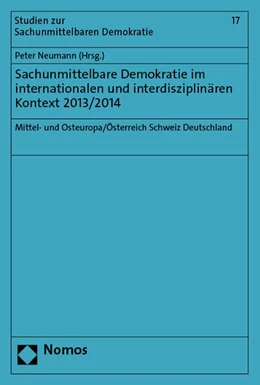 Abbildung von Neumann | Sachunmittelbare Demokratie im interdisziplinären und internationalen Kontext 2014/2015 | 1. Auflage | 2025 | 17 | beck-shop.de